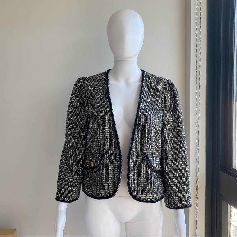 Anthropologie Sanctuary Clothing Tweed Blazer, Size L